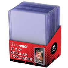 Ultra Pro - 3" x 4" Clear Regular Toploaders (25 Stk.)